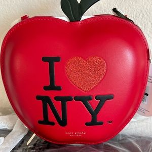 NWT - I Love NY X Kate Spade New York Big Apple Crossbody